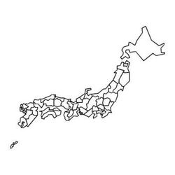 日本地図b